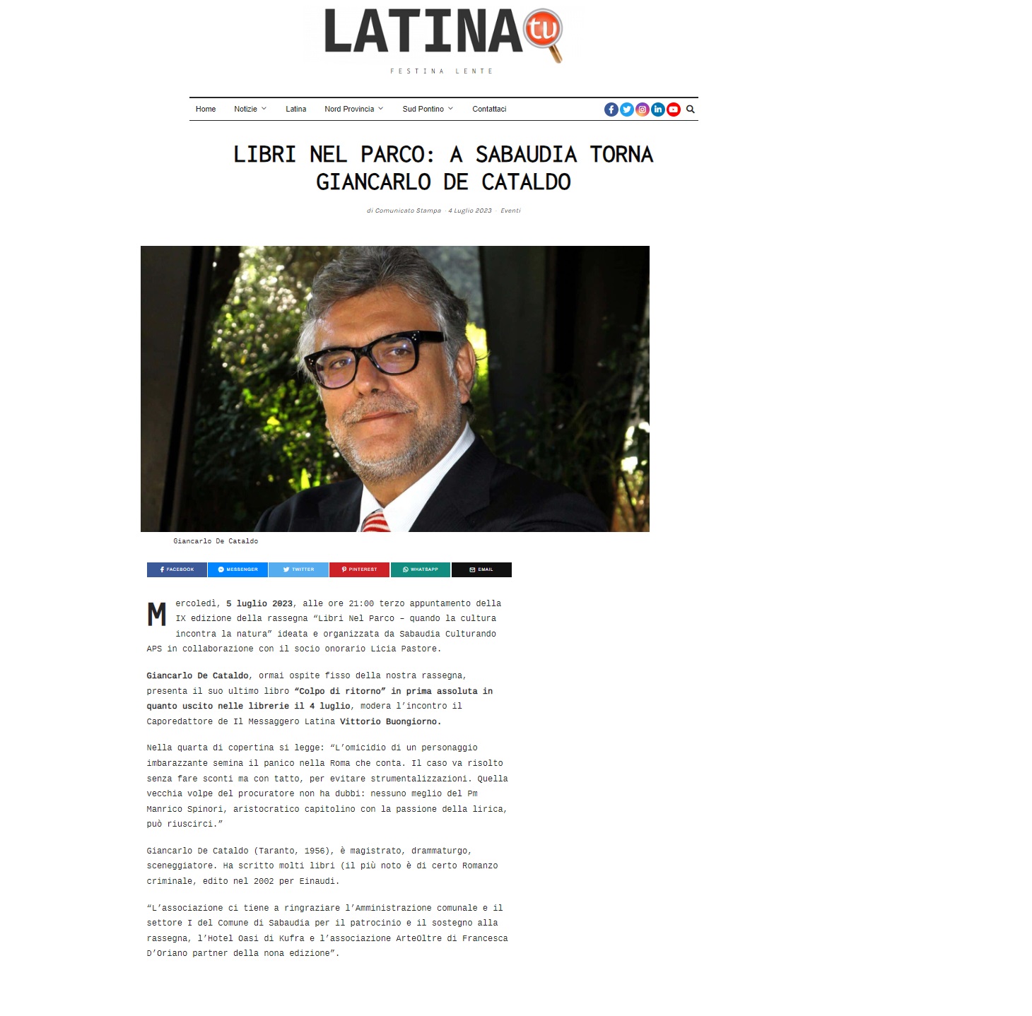 Latina Tu 4 luglio 2023