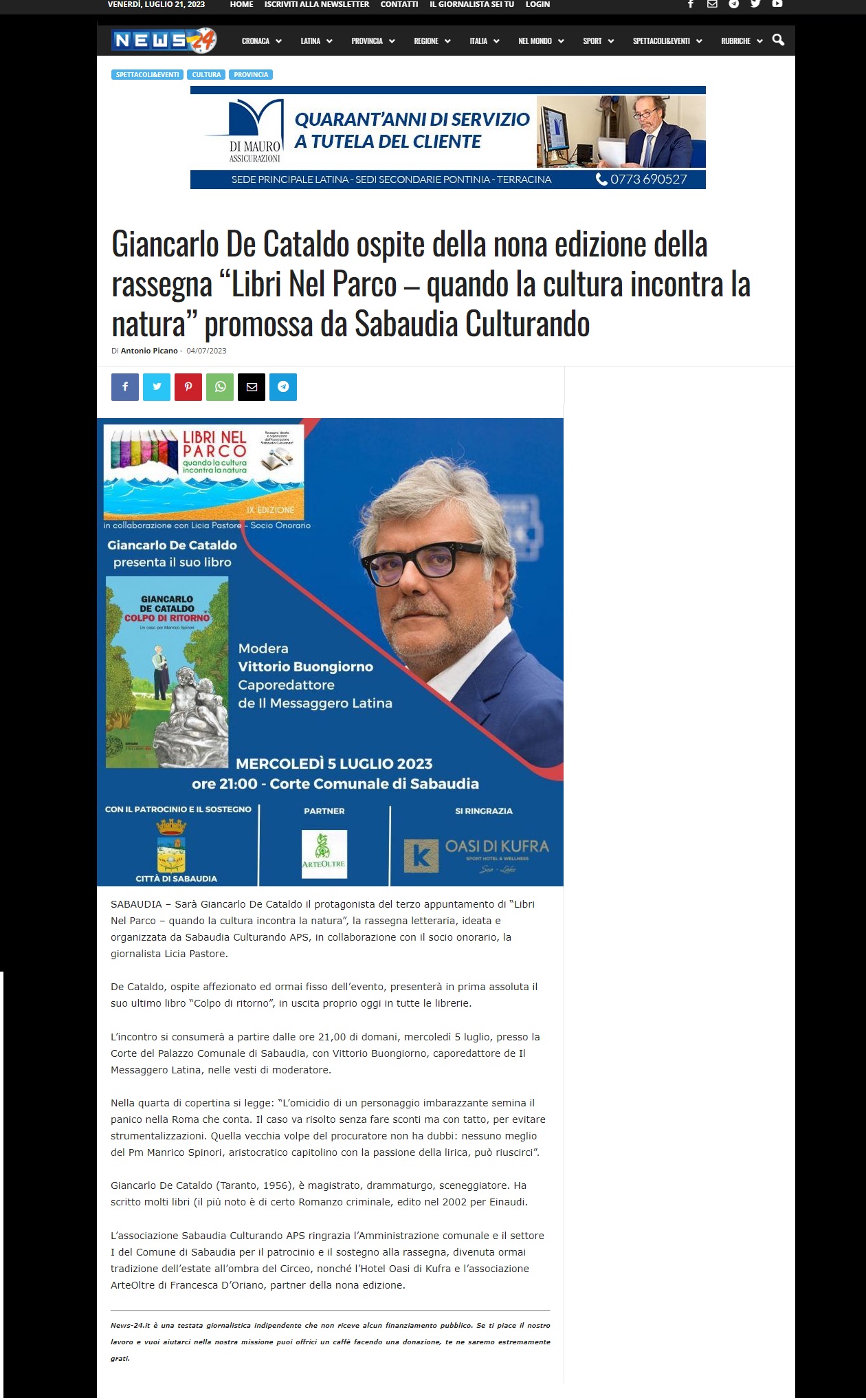 News24 4 luglio 2023